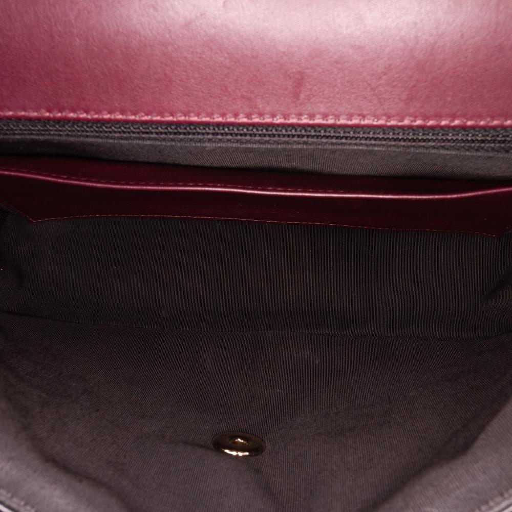 Black Leather Chanel Flap Bag