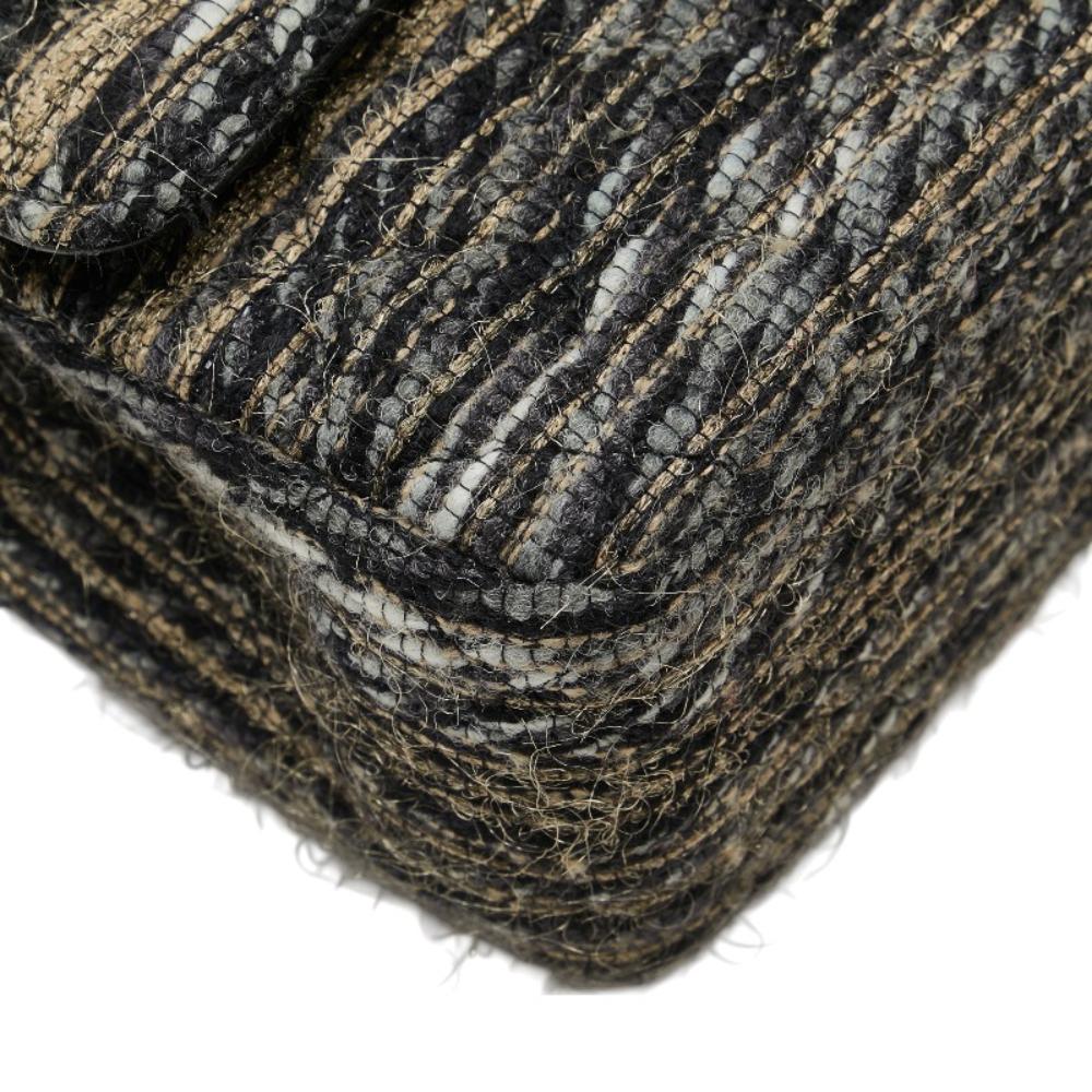 Black Leather Chanel Flap Bag