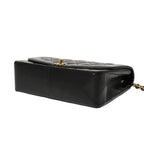 Black Leather Chanel Crossbody Bag