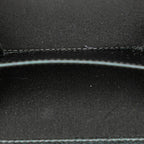 Black Leather Chanel Flap Bag