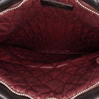 Black Leather Chanel Flap Bag