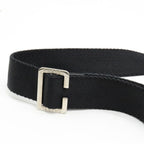 Black Leather Chanel Crossbody Bag