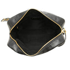Black Leather Chanel Shoulder Bag