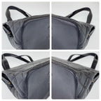 Black Leather Chanel Shoulder Bag