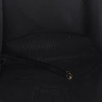 Black Leather Chanel Bucket Bag