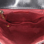 Black Leather Chanel Flap Bag