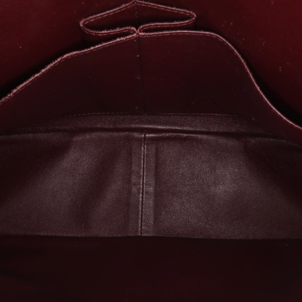 Black Leather Chanel Flap Bag