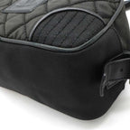 Black Leather Chanel Shoulder Bag