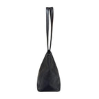 Black Leather Chanel Shoulder Bag