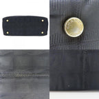 Black Leather Chanel Travel Line