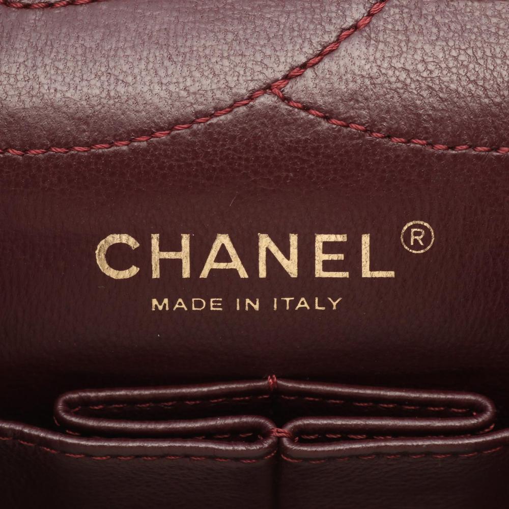 Black Leather Chanel Flap Bag