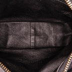 Black Leather Chanel Crossbody Bag