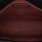 Black Leather Chanel Flap Bag