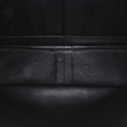Black Leather Chanel Flap Bag