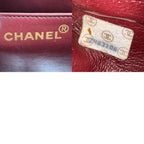 Black Leather Chanel Shoulder Bag