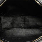 Black Leather Chanel Crossbody Bag