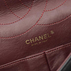 Black Leather Chanel Flap Bag