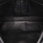 Black Leather Chanel Shoulder Bag