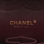 Black Leather Chanel Flap Bag