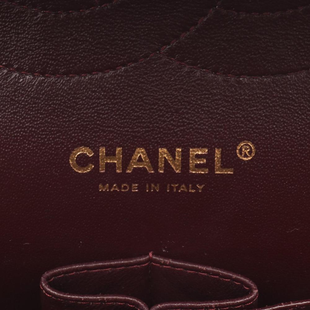 Black Leather Chanel Flap Bag