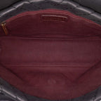 Black Leather Chanel Flap Bag