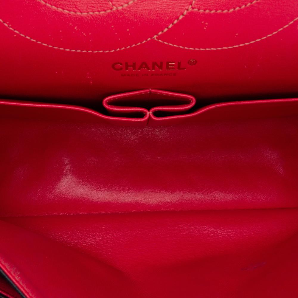 Black Leather Chanel Flap Bag