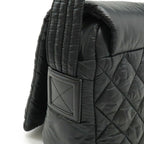 Black Leather Chanel Crossbody Bag