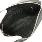 Black Leather Chanel Shoulder Bag