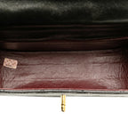 Black Leather Chanel Flap Bag