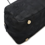 Black Leather Chanel Travel Line
