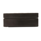 Black Leather Chanel Travel Bag