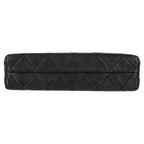 Black Leather Chanel Flap Bag