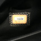 Black Leather Chanel Shoulder Bag