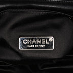 Black Leather Chanel Crossbody Bag