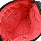 Black Leather Chanel Crossbody Bag