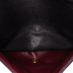 Black Leather Chanel Flap Bag