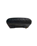 Black Leather Chanel Crossbody Bag