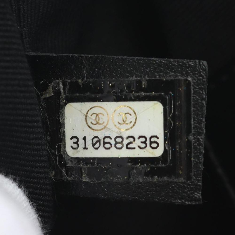 Black Leather Chanel Bucket Bag