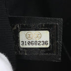 Black Leather Chanel Bucket Bag