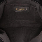 Black Leather Chanel Flap Bag