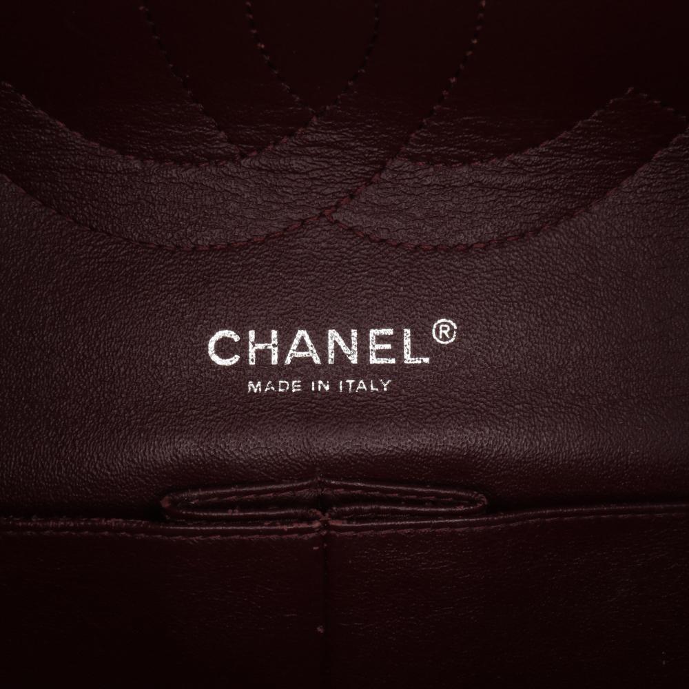 Black Leather Chanel Flap Bag