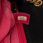 Black Leather Chanel Flap Bag