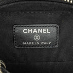 Black Leather Chanel Crossbody Bag