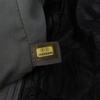 Black Leather Chanel Shoulder Bag