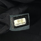Black Leather Chanel Shoulder Bag
