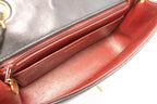 Black Leather Chanel Crossbody Bag