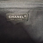 Black Leather Chanel Flap Bag