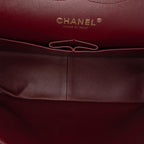 Black Leather Chanel Flap Bag