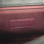 Black Leather Chanel Shoulder Bag