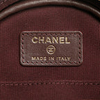 Black Leather Chanel Crossbody Bag